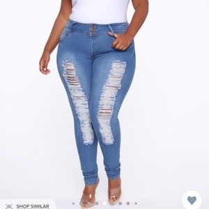 FashionNova Plus Jeans